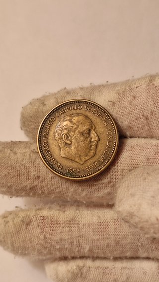 Moneda 2,50 Pesetas 1953 España