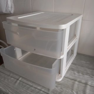 Cajonera de Plástico con 2 Cajones