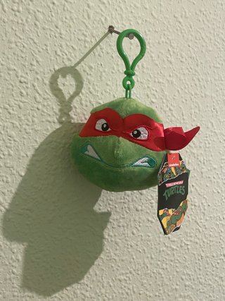 Llavero Peluche Tortuga Ninja Raphael