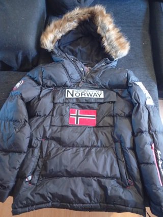 Chaqueta Geographical Norway Negra Talla S