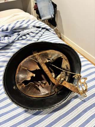 Casco de Bombero Antiguo