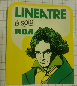 Vecchio Adesivo / Old Sticker Lineatre anni 80/90