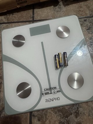Báscula Renpho de Cristal