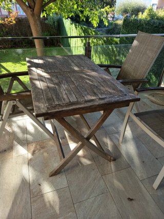 Mesa de Jardín de Madera