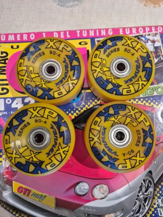 4 Ruedas de Skate Vanplex XP Series 90A