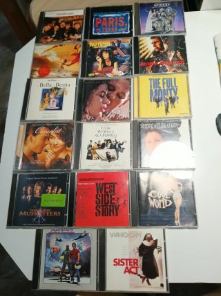 Lote 15 CDs Banda Sonora Original Películas