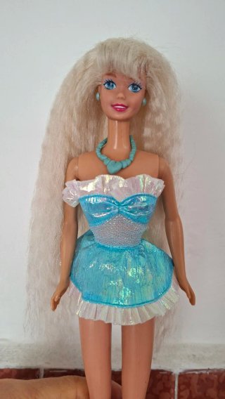 Muñeca Barbie Foam 'n Color vintage