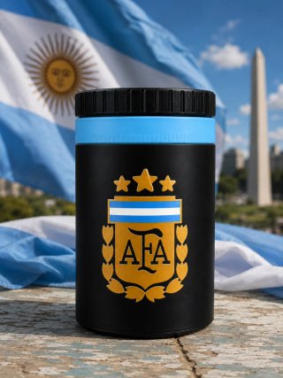 Yerbera AFA Negra y Dorada