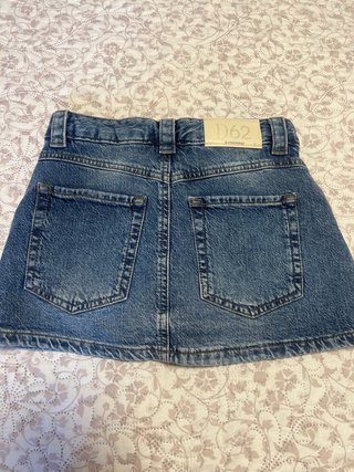 Falda pantalón tejana Stradivarius