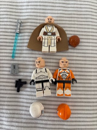 Lego Star Wars Obi-Wan y Clones