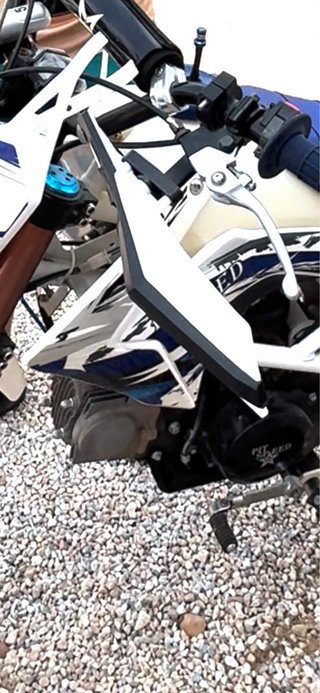 Manillar alto SPEED con protector pecho y manos