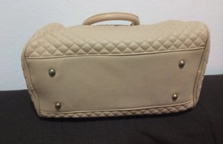 Bolso Acolchado Beige