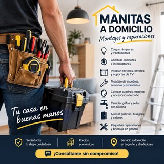 MANITAS A DOMICILIO – MONTAJES Y REPARACIONES
