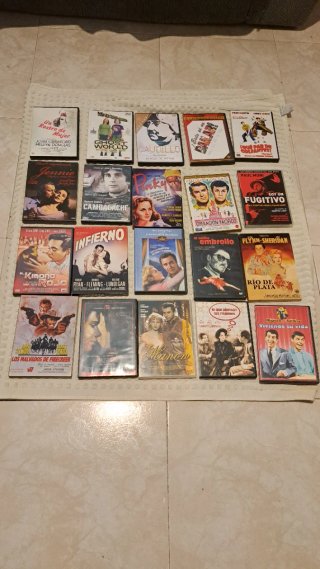 Lote de 20 Películas Clásicas en DVD