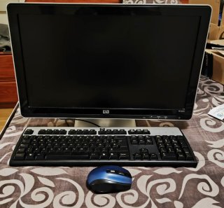 Monitor HP 2010i ,Teclado USB y Ratón inalanbrico.