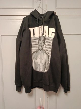 Sudadera Negra Tupac