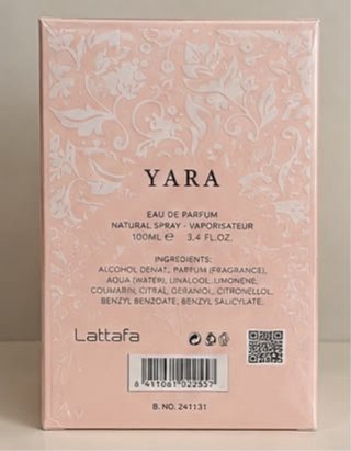 Colonia Lattafa Yara 100ml