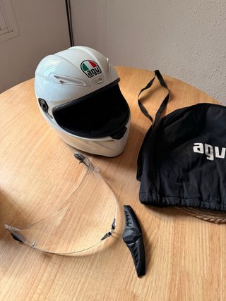 Casco de Moto AGV Blanco