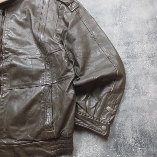 Chaqueta de Cuero Vintage para Hombre
