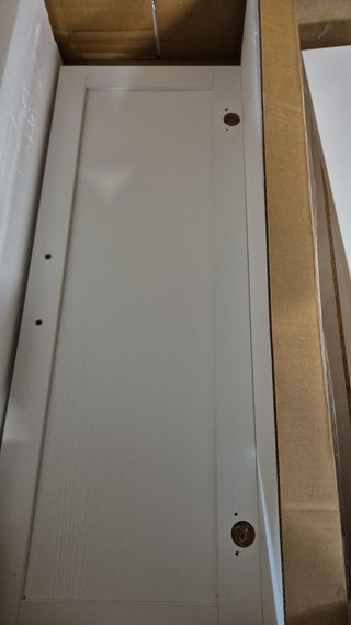 Mueble Auxiliar 2 Puertas Estante Ajustable Blanco