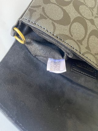Bolso Coach Negro
