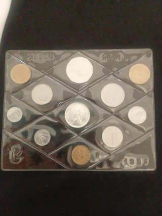 Set Monete Zecca di Roma 1980