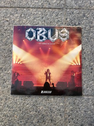 Doble Vinilo Obús - En Directo 21-2-87