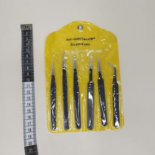 Conjunto de 6 Pinças Anti-estáticas