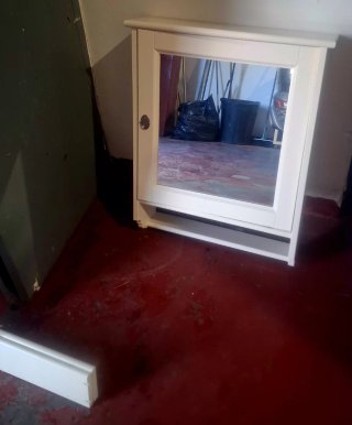 Mueble Espejo de Baño Blanco