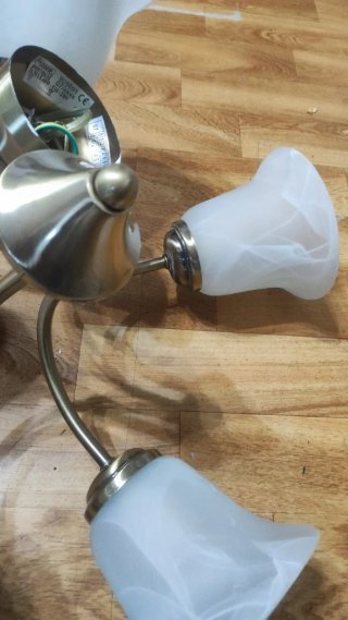 Lámpara de techo de 5 brazos