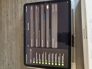 iPad Air M4 gris incluye apple pencil pro