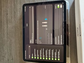 iPad Air M4 gris incluye apple pencil pro