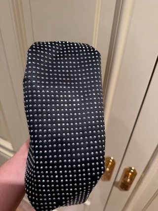 Bolso de Noche Negro con Tachuelas