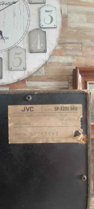 Altavoces JVC SP-X220 BKE