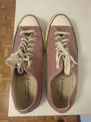 Zapatillas Converse bajas rosa hombre