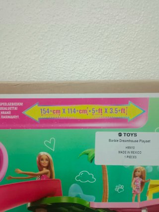 Barbie Dreamhouse 3 Pisos +75 Piezas