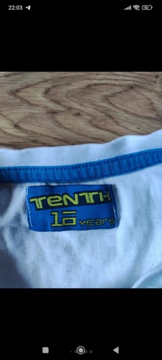 Camiseta Tenth Estilo Skater Steetwear.