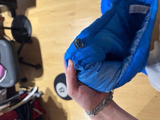 Casaco Puffer Columbia Azul