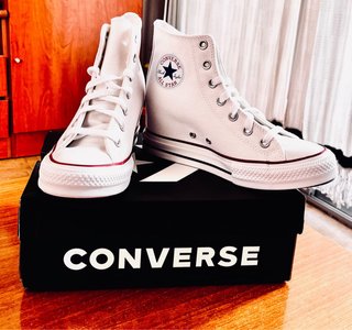 Converse Chuck Taylor Wedge Mujer Blancas