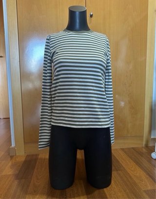 Camiseta Rayas Mango Nueva con Etiqueta