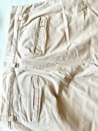 Pantalones beige talla 11-12. 152 cm