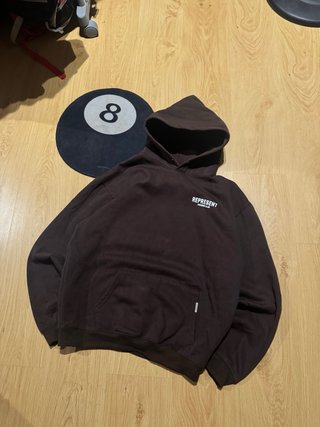 Hoodie Represent Owners' Club Castanho