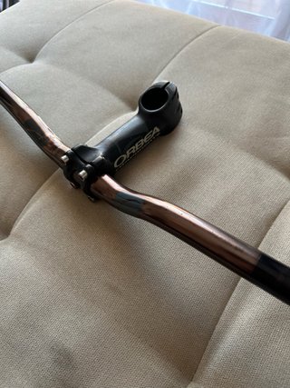 Manillar y potencia Orbea bicicleta