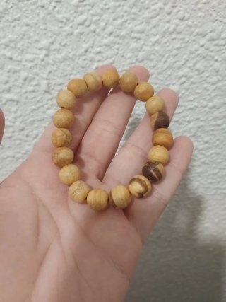 Pulsera Palo Santo Natural