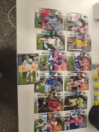 Lote de 11 Cromos Adrenalyn Panini