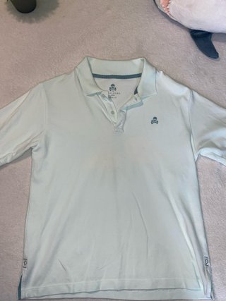 Polo Scalpers Azul Claro Talla 14 (Niño)