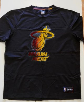Camiseta Miami Heat Boss NBA Negra
