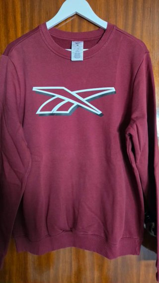 Sudadera Reebok Roja Talla M