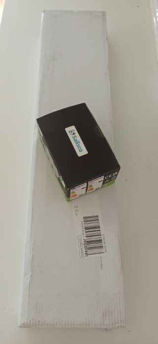 Lámpara de Techo con Listón de Madera y 6 Focos