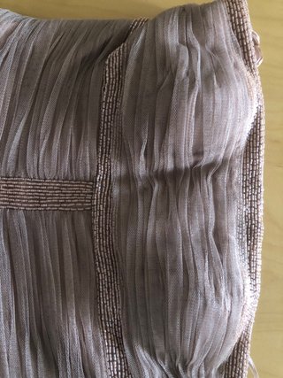 Vestido Palabra de Honor Pronovias Beige